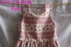 Robe fillette "Jardin de Roses"